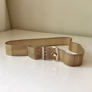 Vintage 80s Gold Chain Womens Belt 30 32 Inch M/L